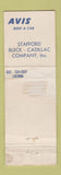 Matchbook Cover - Laconia Tavern Hotel NH Geo Safford Sons oil gas WORN