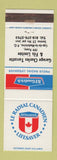 Matchbook Cover - Le Radial Canadien Tires BF Goodrich Cap de la Madeleine QC