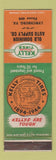 Matchbook Cover - Kelly Tires 1944 Old Dominion Auto Parts Lynchburg VA