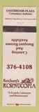 Matchbook Cover - Ketchum's Kornucopia Columbus IN