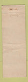 Matchbook Cover - Vogue Club New York City WORN