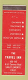 Matchbook Cover - Travel Inn San Clemente CA