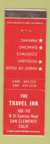 Matchbook Cover - Travel Inn San Clemente CA