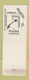 Matchbook Cover - Village Restaurant Downey CA