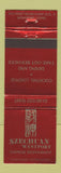 Matchbook Cover - Szechuan Westport Chinese Restaurant Westport CT