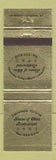 Matchbook Cover - House of China Restaurant Chinese New York City WEAR