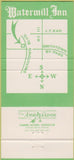 Matchbook Cover - Watermill Inn Smithtown NY 30 Strike