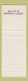 Matchbook Cover - Szechwan Garden Chinese Restaurant Naperville IL