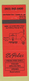 Matchbook Cover - La Pola's Italian Restaurant Hilton Head Island SC