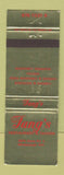 Matchbook Cover - Trang's Restaurant Tavern Mississauga ON WEAR