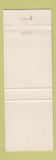 Matchbook Cover - Suzy Wong Chinese Restaurant Springfield PA