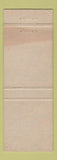 Matchbook Cover - Sampan Dining Lounge Chinese Calgary AB WEAR