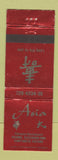 Matchbook Cover - Asia Chinese Restaurant WEAR