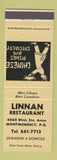 Matchbook Cover - Linnan Restaurant Chinese Montmorency QC
