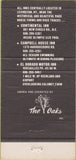 Matchbook Cover - Inns in Lexington KY Campbell House El Dorado 30 Strike