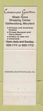 Matchbook Cover - Cantonese Garden Chinese Restaurant Gaithersburg MD WEAR