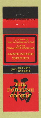 Matchbook Cover - Fortune Cookie Chinese Restaurant Norwalk CT
