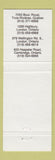 Matchbook Cover - Buffet Chinois Chinese Trois Rivieres QC London Cambridge ON