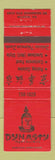 Matchbook Cover - Dynasty Chinese Restaurant McLean VA WEAR