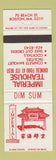 Matchbook Cover - Imperial Teahouse Chinese Boston MA Chinese