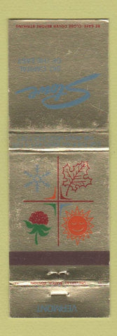 Matchbook Cover - Stowe VT Skiing