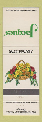 Matchbook Cover - Jacques' Chicago IL