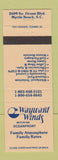Matchbook Cover - Wayward Winds Motor Inn Myrtle Beach SC