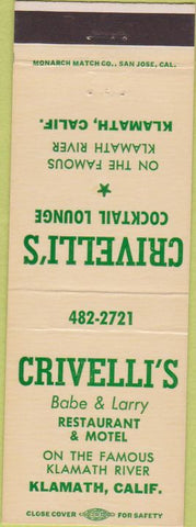 Matchbook Cover - Jaime's Mexican Food Fountain Valley CO