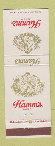 Matchbook Cover - Hamm's Beer DD Bean