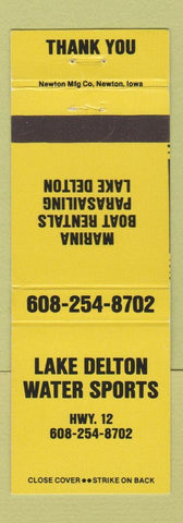 Matchbook Cover - Lake Delton Water Sports WI