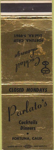 Matchbook Cover - Snack Shop Waikiki HI Santa Ana CA