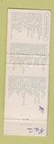 Matchbook Cover - Hilton Hotel Inn El Paso TX WEAR