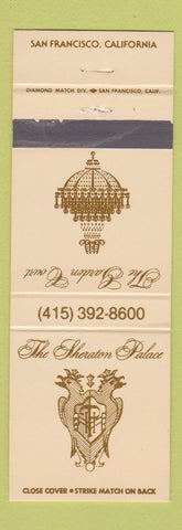 Matchbook Cover - Sheraton Palace San Francisco CA Garden Court