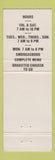 Matchbook Cover - Charbonneau's Family Restaurant West Branch Pinconning MI