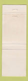 Matchbook Cover - Diamond Presidents Founding Fathers Thomas Jefferson 1976 WEAR