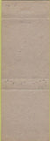 Matchbook Cover - Gourmet Hollywood Restaurant CA