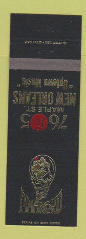 Matchbook Cover - Amarcord New Orleans LA