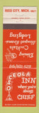 Matchbook Cover - Osceola Inn Reed City MI