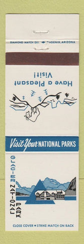 Matchbook Cover - Glacier National Park