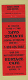 Matchbook Cover - Eustace Cafe TX