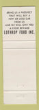 Matchbook Cover - Lothrop Ford Mercury Belfast ME