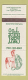Matchbook Cover - Crazy Horse Too Strip Club Las Vegas NV WEAR