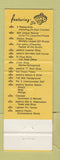 Matchbook Cover - South of the Border Dillon SC