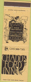 Matchbook Cover - W.E. Evans Insurance Lexington GA
