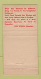 Matchbook Cover - Nanking Cafe Chinese Montreal QC WEAR #2 30 Strike