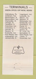 Matchbook Cover - TMX Trucking Transport Motor Express Fort Wayne IN 30 Strike