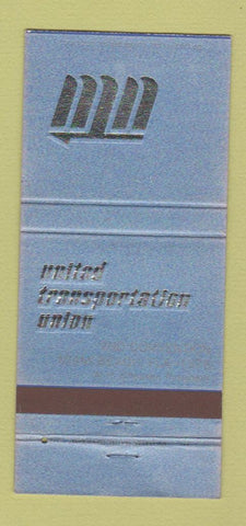 Matchbook Cover - United Transportation Union Miami Beach FL 1975 30 Strike