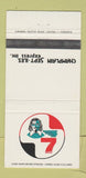 Matchbook Cover - Champlain Sept Iles Express Trucking QC 30 Strike