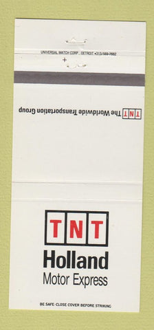 Matchbook Cover - TNT Holland Motor Express Trucking Holland MI 30 Strike