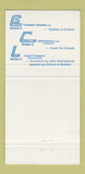 Matchbook Cover - Brazeau Transport Trucking Quebec QC 30 Strike